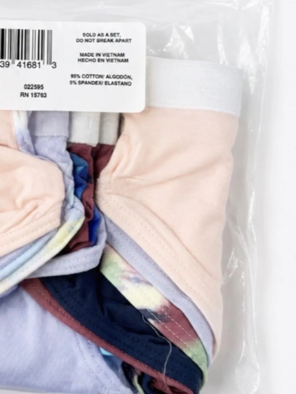 Hanes Originals Girls Underwear 6-Pack Size 10 NIP